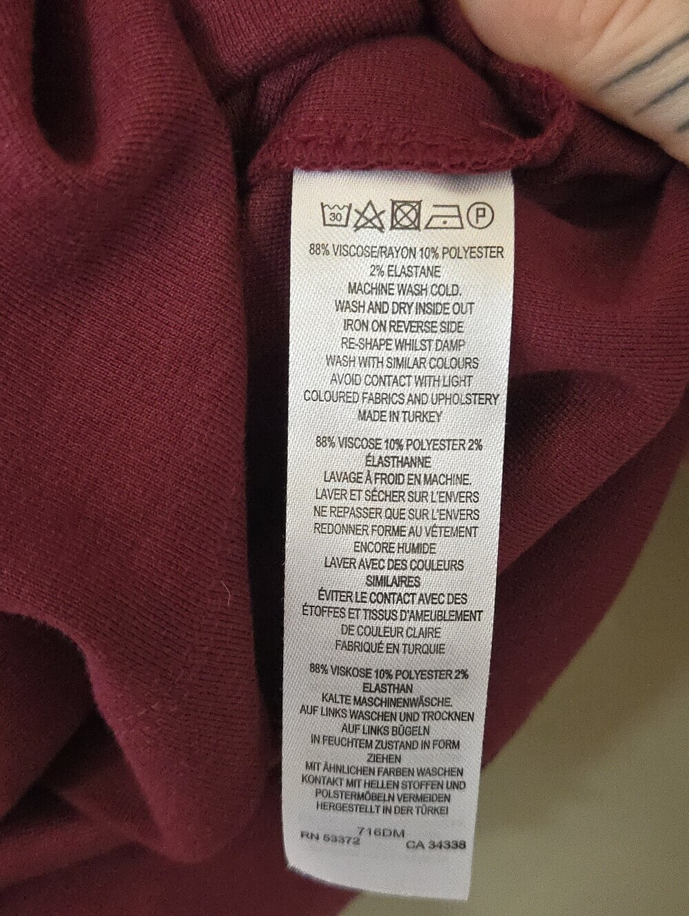 French Connection | Fit & Flare Ponte Dress, Size 6 - Picture 6 of 11